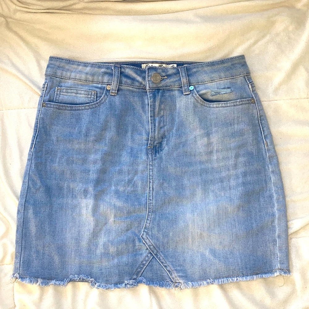 Indigo Rein Blue Jean Skirt
